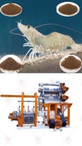 اکسترودر خوراک میگو